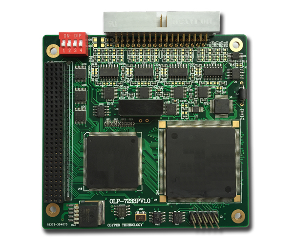 OLP-7233P，PCI-104接口，32通道，16位，扫描数据采集卡